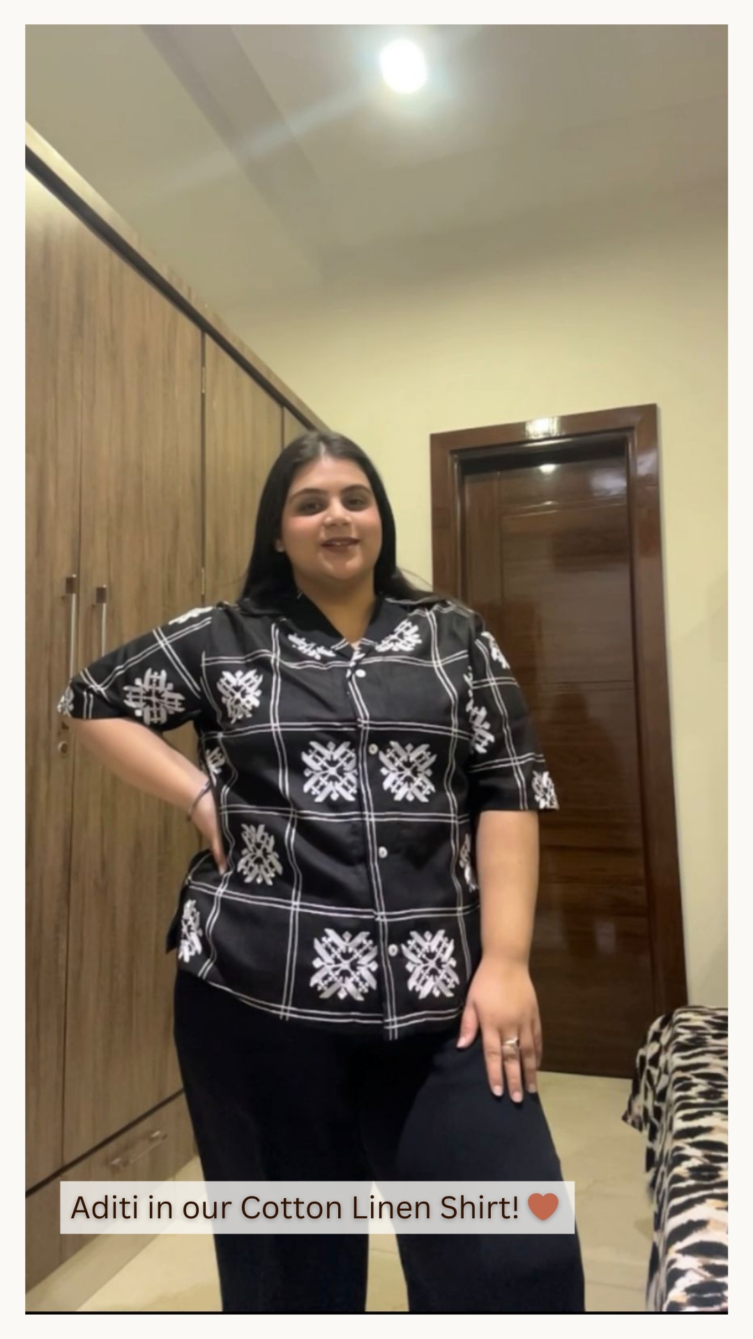 Embroidered Cotton Linen Resort Shirt