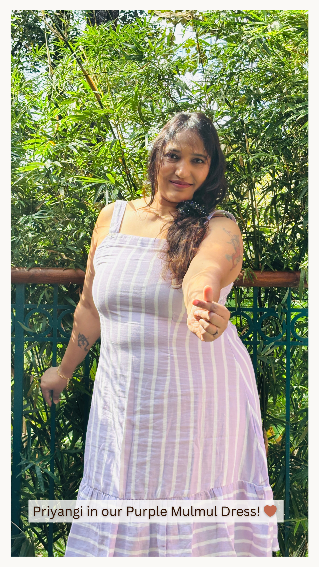 The Mulmul Striped Dress