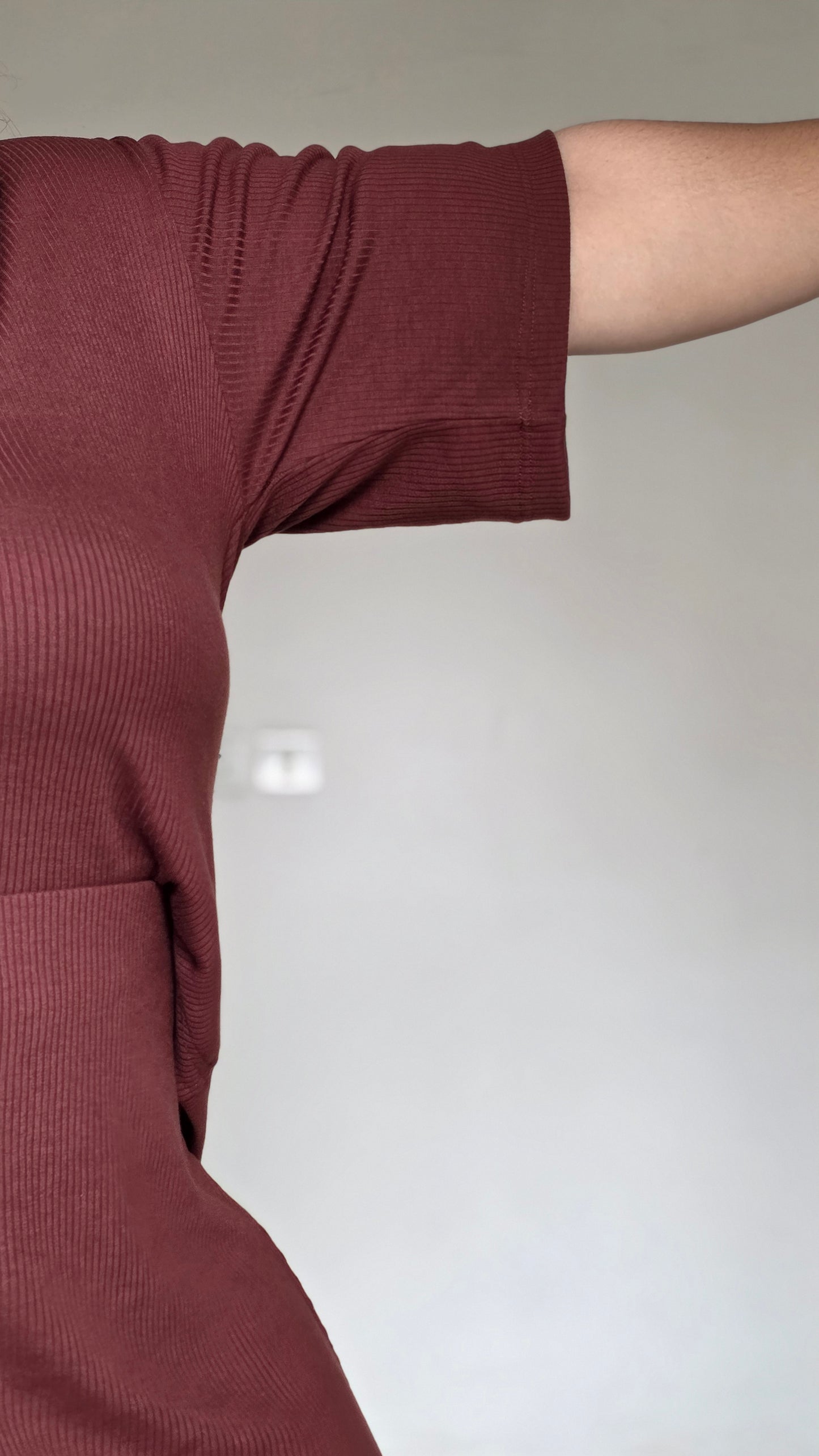 Cotton Ribbed Co- ord Set