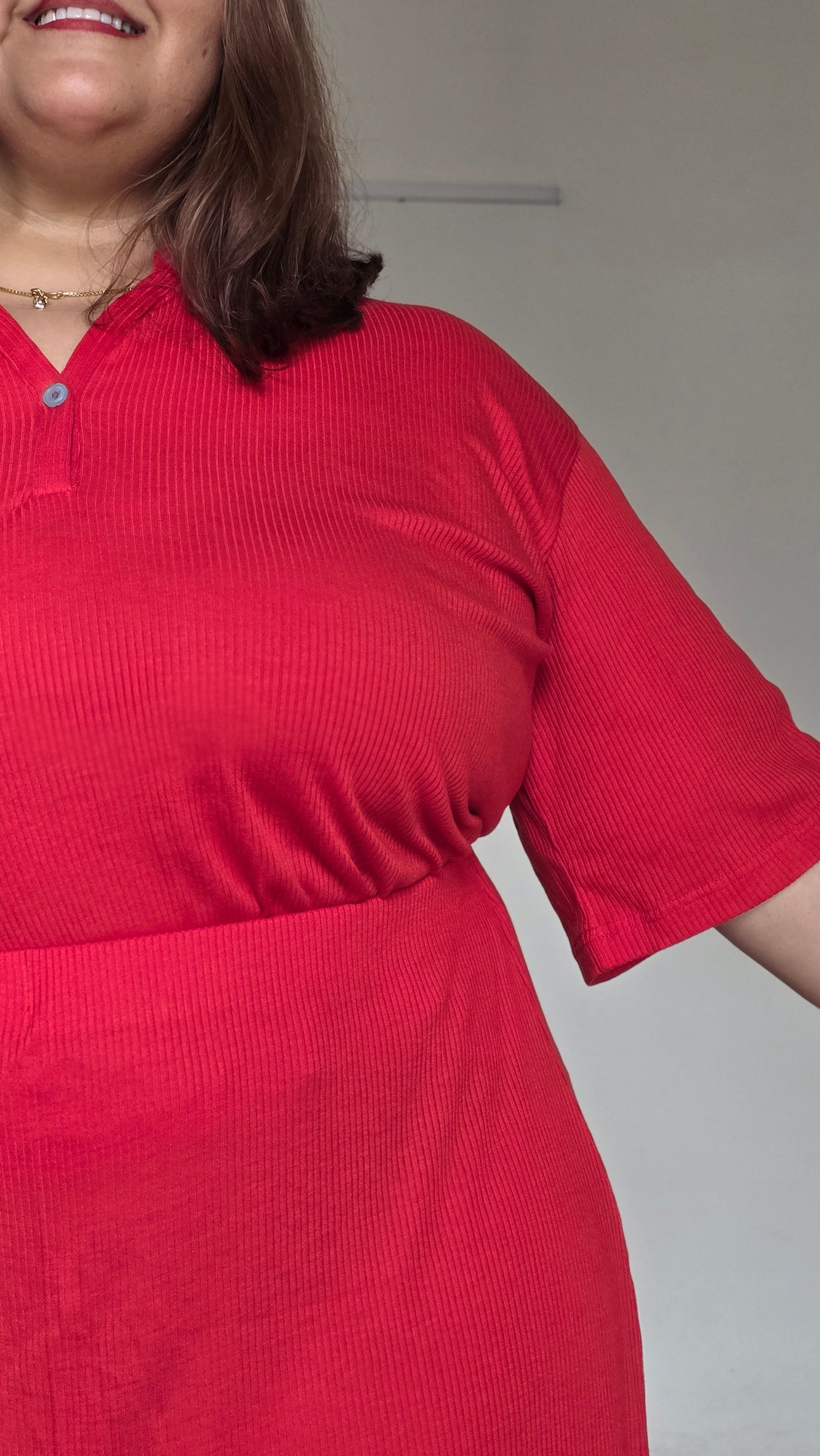 Cotton Ribbed Co- ord Set