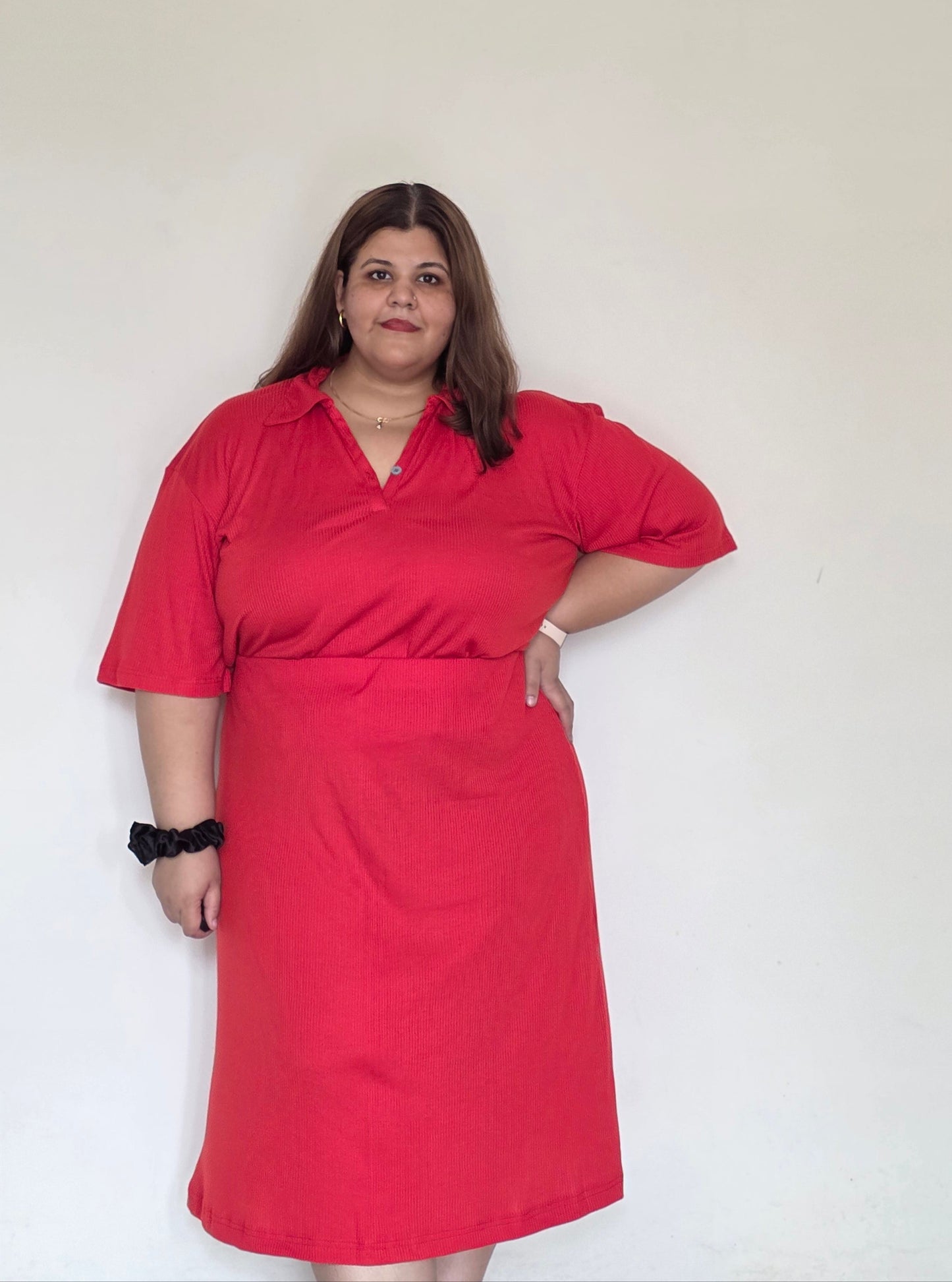 Cotton Ribbed Co- ord Set