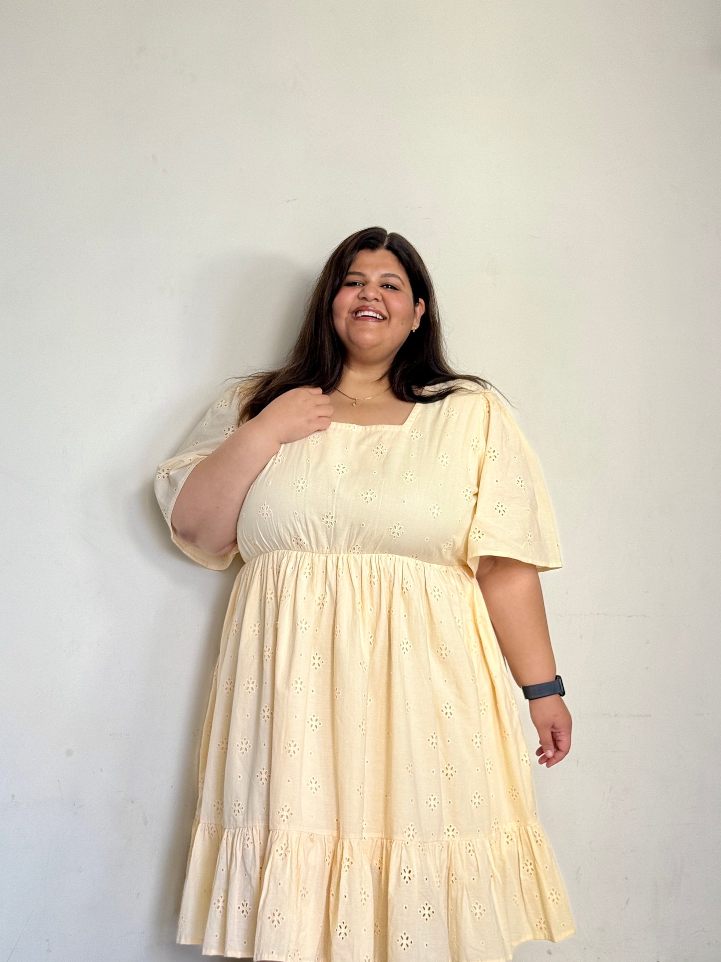 The Schiffli Dress
