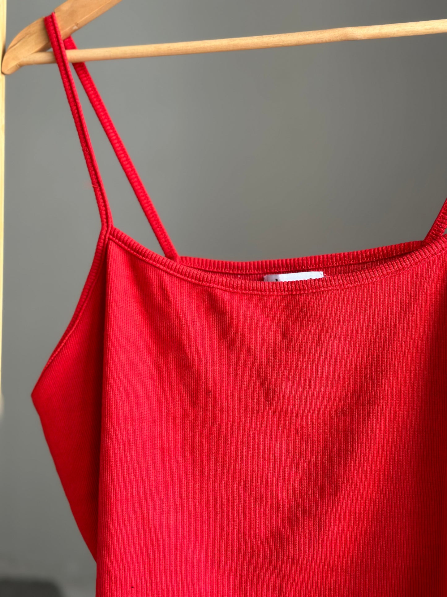 Spaghetti Ribknit Top