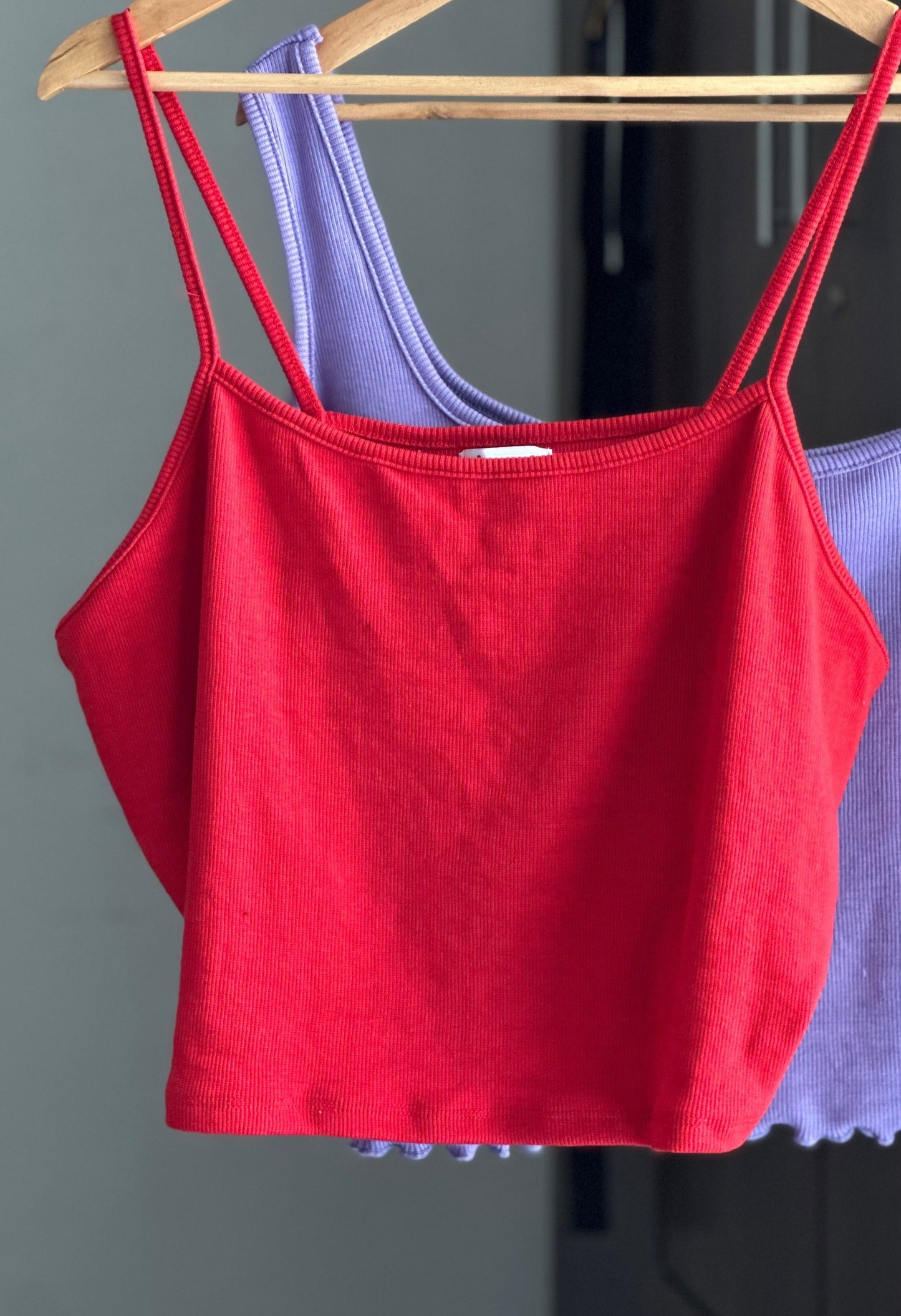 Spaghetti Ribknit Top