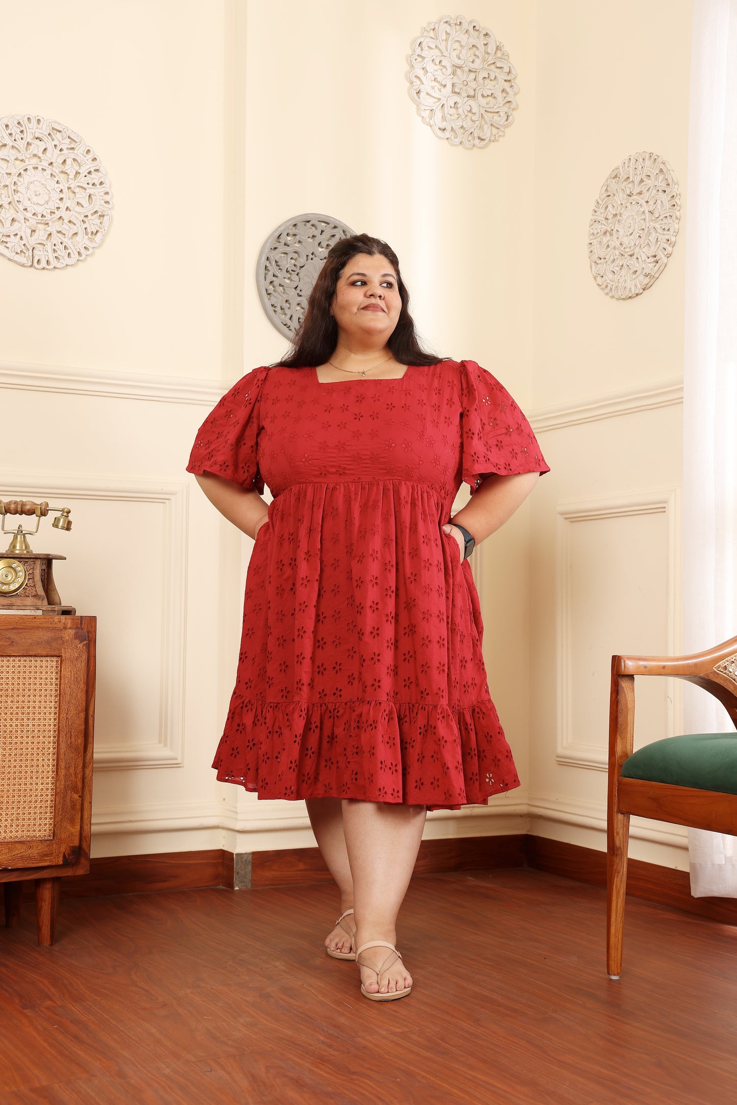 The Schiffli Dress