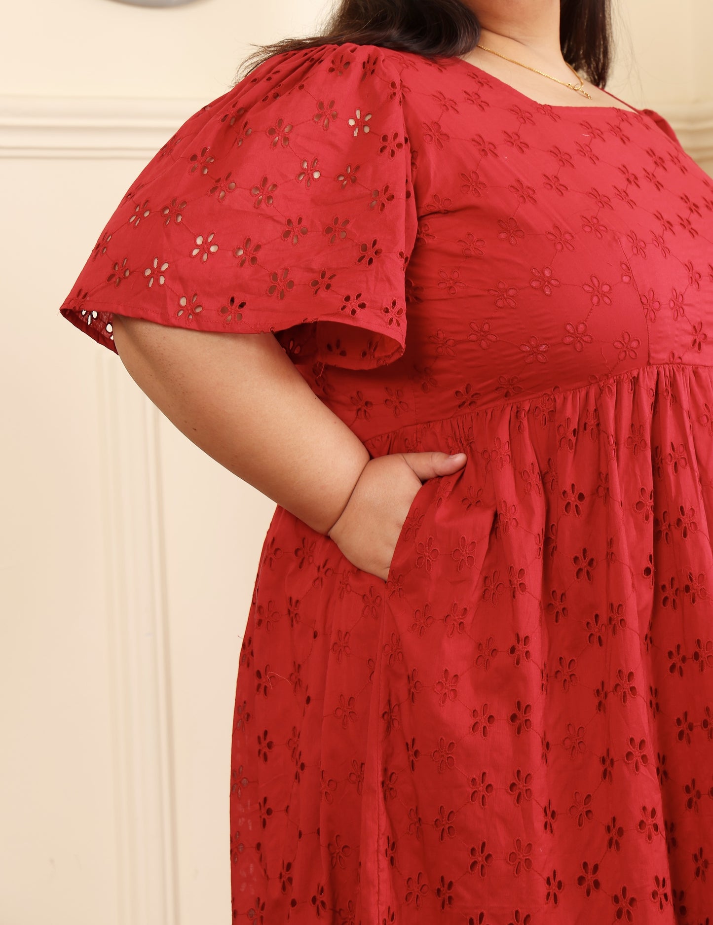 The Schiffli Dress