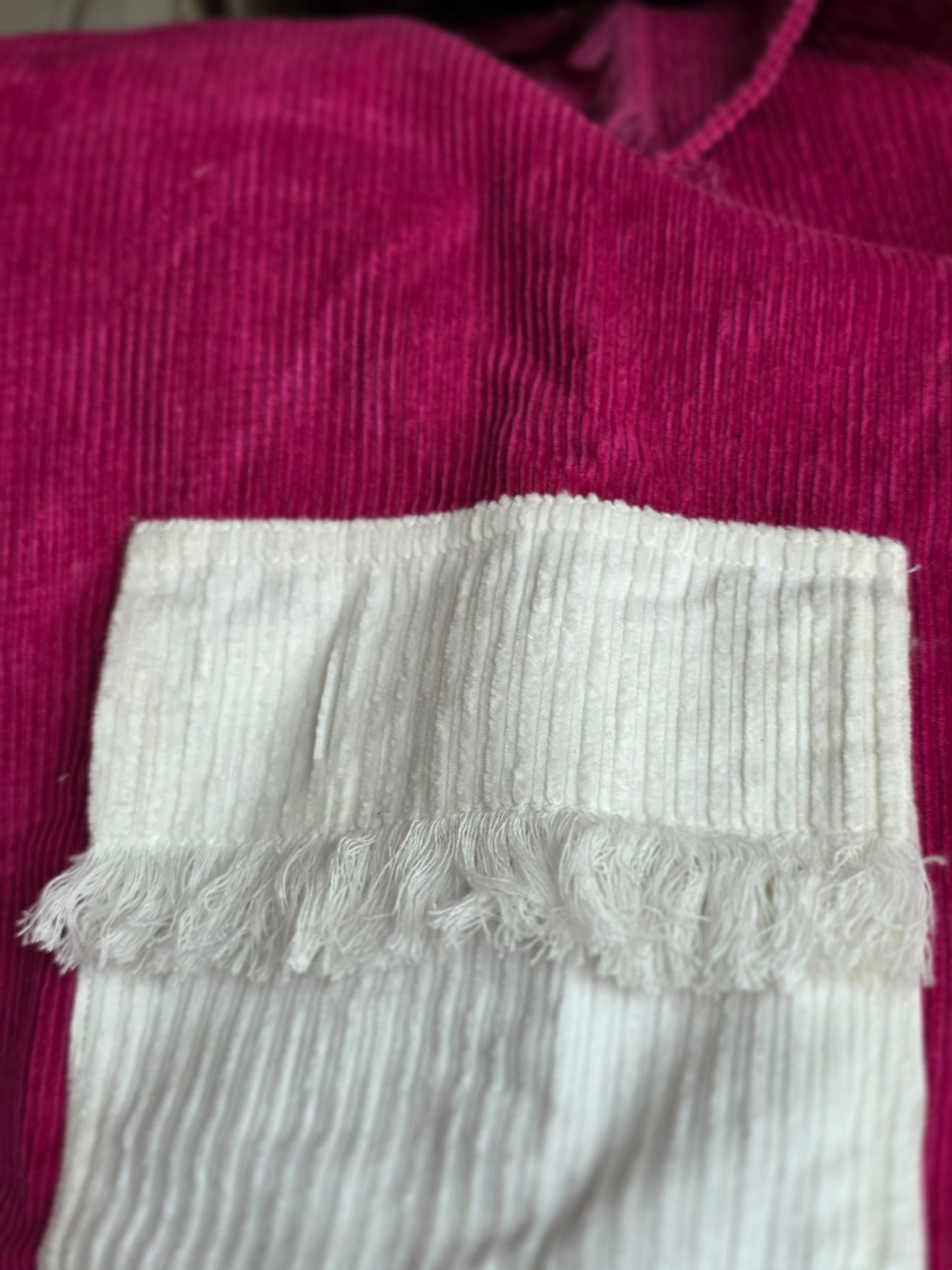 Corduroy Colorblock Shacket