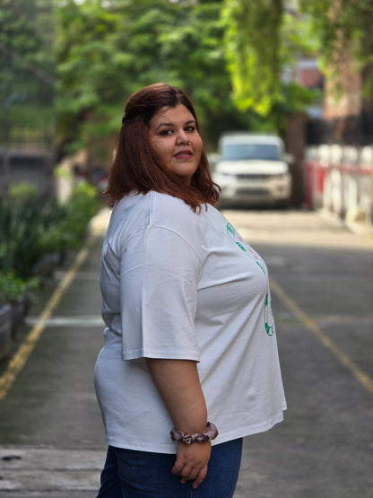 Plus size A-line 'Ciao' T-shirt - Regular length