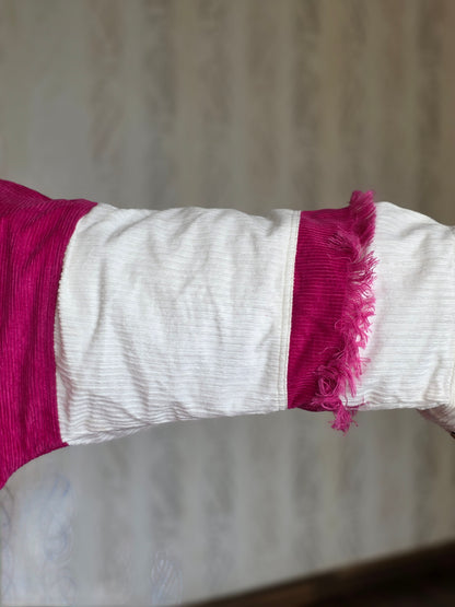 Corduroy Colorblock Shacket