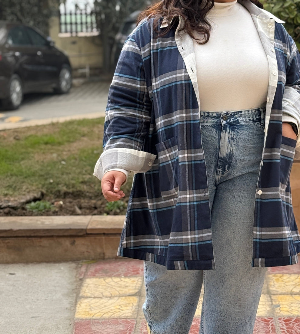 Reversible Cotton Twill Shacket – Kokonut