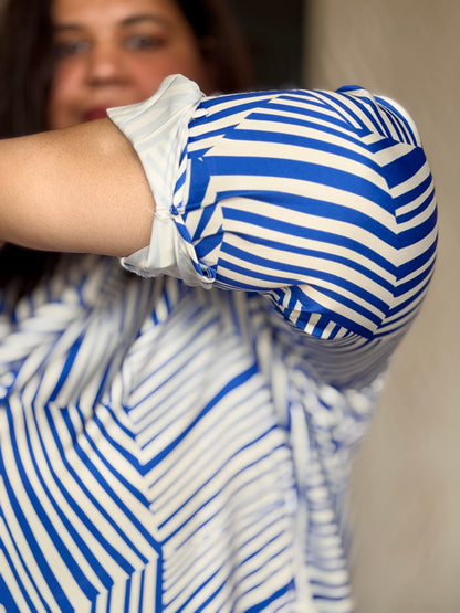 Abstract stripes Boss Babe Shirt