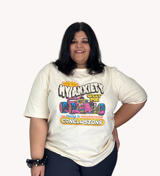T-shirt designed exclusively for plus size women