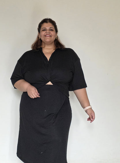 Cotton Ribbed Co- ord Set